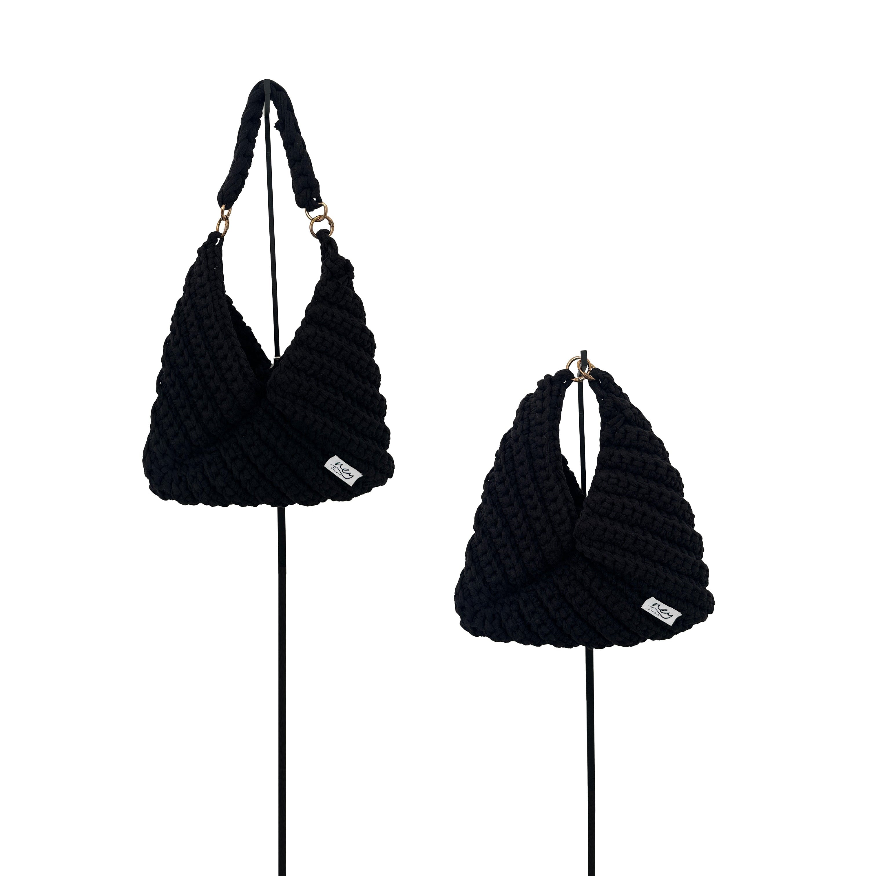 The Triangle Bag - Obsidian