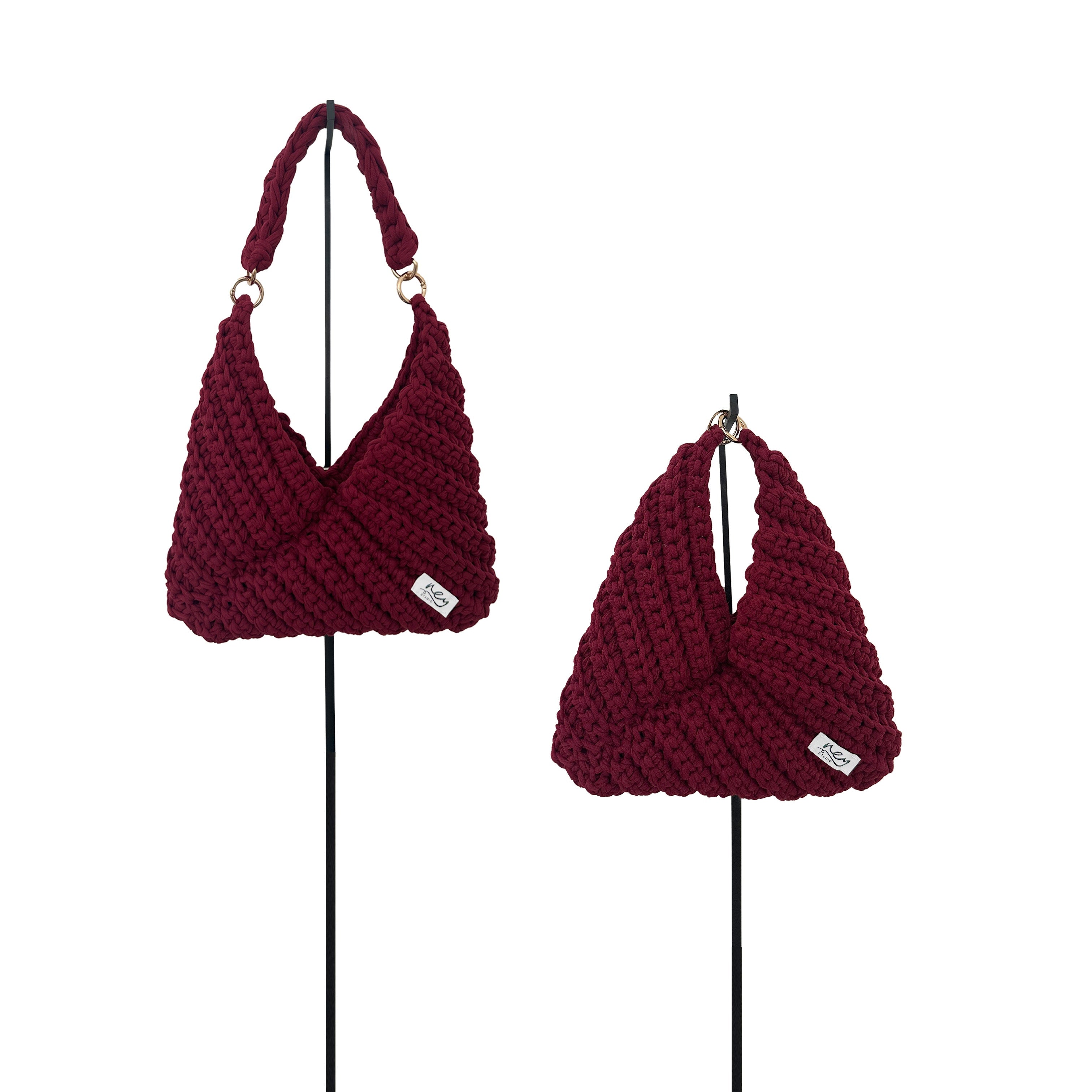The Triangle Bag - Cherry